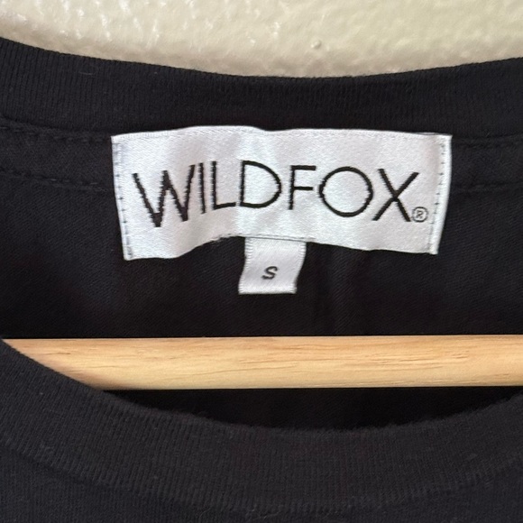 Wildfox Black Sleeveless Top - Picture 2 of 3